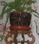Elegant Laser Cut Wooden Flower Pot Stand Vector DXF CDR