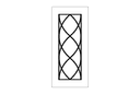 Archivo Vectorial DXF de Panel con Patrón de Celosía Elegante