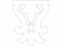 Elegant Ornamental Corbel Scrollwork Vector DXF File