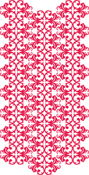 Elegant Ornate Jali Screen Pattern Vector for Laser Cutting