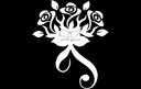 Archivo DXF Vectorial de Silueta de Ramo de Rosas Elegante