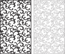 Archivo Vectorial de Panel Decorativo con Patrón de Remolinos