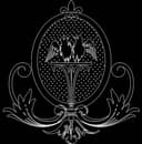 Archivo Vectorial DXF de Marco de Espejo con Pájaros Victorianos