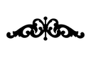 Elegante Ornamento Vitoriano en Vector DXF para Corte Láser