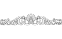 Arquivo Vetorial DXF de Ornamentos Vitorianos com Concha