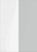 Elegant Wavy Line Pattern for Glass Sandblasting Vector