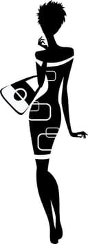 Diseño Vectorial de Silueta de Mujer Elegante para Corte Láser y CNC