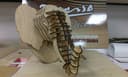 Elephant Head 3D Wooden Puzzle - Laser Cut Design