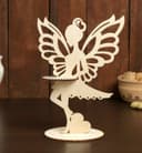 Enchanting Fairy Napkin Holder Laser Cut Vector Design