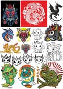 Colección Épica de Vectores de Dragón para Corte Láser y CNC