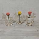 Soporte de Florero de Hada y Mariposa Archivo SVG