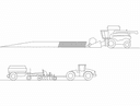 Archivo Vectorial DXF de Tractor y Cosechadora Agrícola