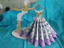 Fashion Girl Napkin Holder Laser Cut Vector Plan