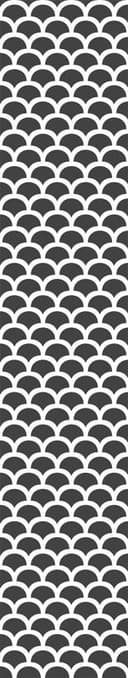 Fish Scale Geometric Seamless Pattern Vector for Laser Cutting