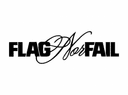 Arquivo Vetorial do Logotipo Flag Nor Fail para Corte a Laser