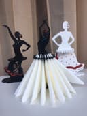Archivos Vectoriales de Servilletero Bailarina de Flamenco
