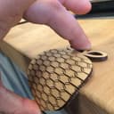 Flexible Living Hinge Christmas Tree Ornament Laser Cut SVG