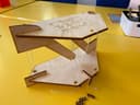 Design Vetor de Mesa Tensegrity Flutuante para Corte a Laser DXF