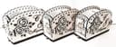 Floral Napkin Holder Laser Cut Vector File