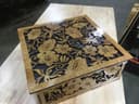 Floral Pattern Decorative Keepsake Box Laser Cut Vector File