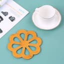 Floral Petal Drink Coaster Laser Cut Vector File