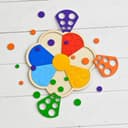Archivo Vectorial de Juguete Clasificador de Formas Flor para Corte Láser