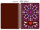 Archivo Vectorial de Portada de Cuaderno Mandala For You para Láser