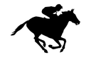 Archivo Vectorial DXF de Silueta de Caballo y Jinete
