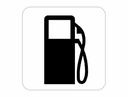Gas Station Sign Vector File for CNC Cutting