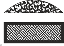 Geometric and Swirl Panel Patterns Vector for Laser Cutting