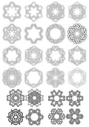 Geometric Celtic Knot Mandalas Collection - Free Vector Set