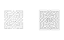 Geometric Celtic Knot Patterns DXF Vector File