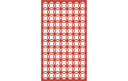 Geometric Circle Lattice Screen Vector DXF File