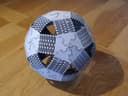Geometric Dodecahedron Ball 3D Puzzle Laser Cut Vector File