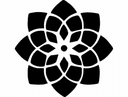 Archivo Vectorial de Mandala de Flor Geométrica para Corte Láser DXF
