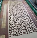 Painel Decorativo com Padrão de Estrela Geométrica DXF