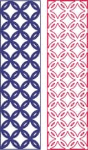 Geometric Lattice Decorative Panel Vector DXF File