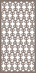 Archivo Vectorial de Panel Decorativo con Celosía Geométrica