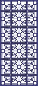 Painel Geométrico Ornamental Lattice Arquivo DXF