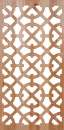 Patrón de Rejilla Geométrica para Divisor de Ambientes DXF