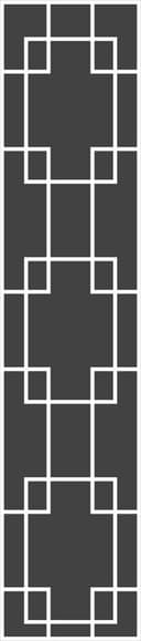 Geometric Lattice Screen Panel DXF Vector File