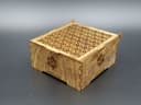 Caja Decorativa con Patrón Geométrico - Archivo Vectorial SVG