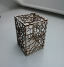 Geometric Voronoi Box Laser Cut File SVG