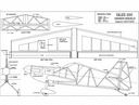 Giles 200 RC Aerobatic Plane Plans DXF Vector File
