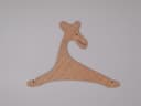 Cabide de Roupa Infantil Girafa para Corte a Laser