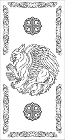 Diseño Vectorial de Grifo para Corte CNC DXF