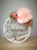 Letrero de Salón de Belleza Vector para Corte Láser, DXF/SVG/CDR