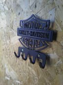 Harley-Davidson Logo Key Hanger Vector File for Plasma Cutting