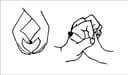 Vector de Manos en Corazón y Manos Entrelazadas para Corte Láser