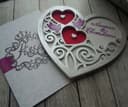 Archivo Vectorial de Porta Anillos de Corazón para Corte Láser
